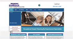 Desktop Screenshot of carpetcleaning-woodlandhills.com